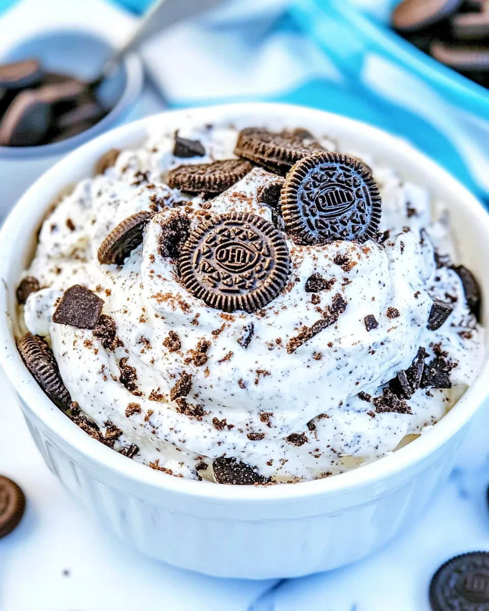 Quick No Bake Oreo Fluff Recipe recipe photo