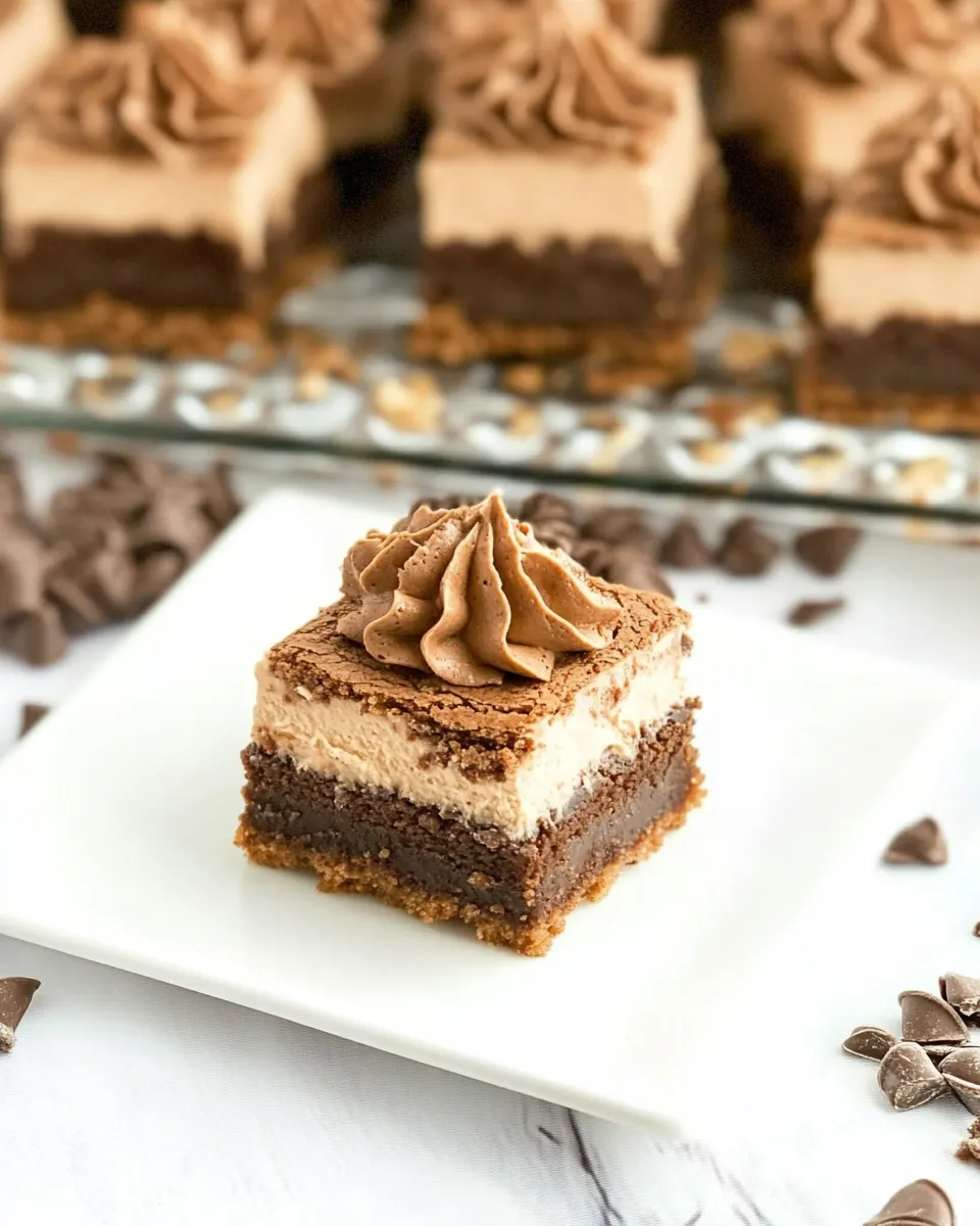 Easy Nutella Cheesecake Brownie Bites recipe photo