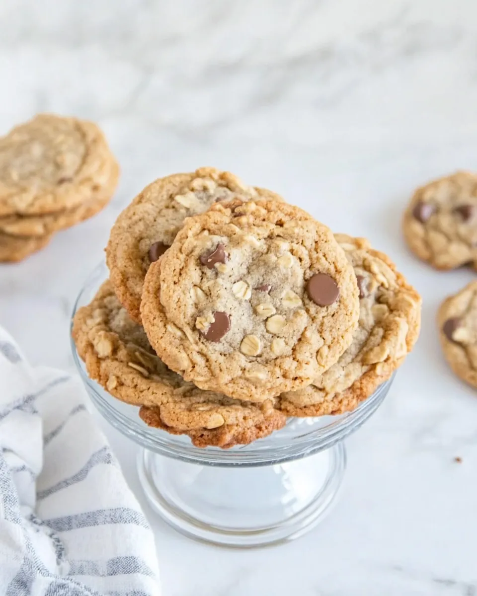 Easy Oatmeal Chocolate Chip Cookies (Oatmeal Doozies) recipe photo