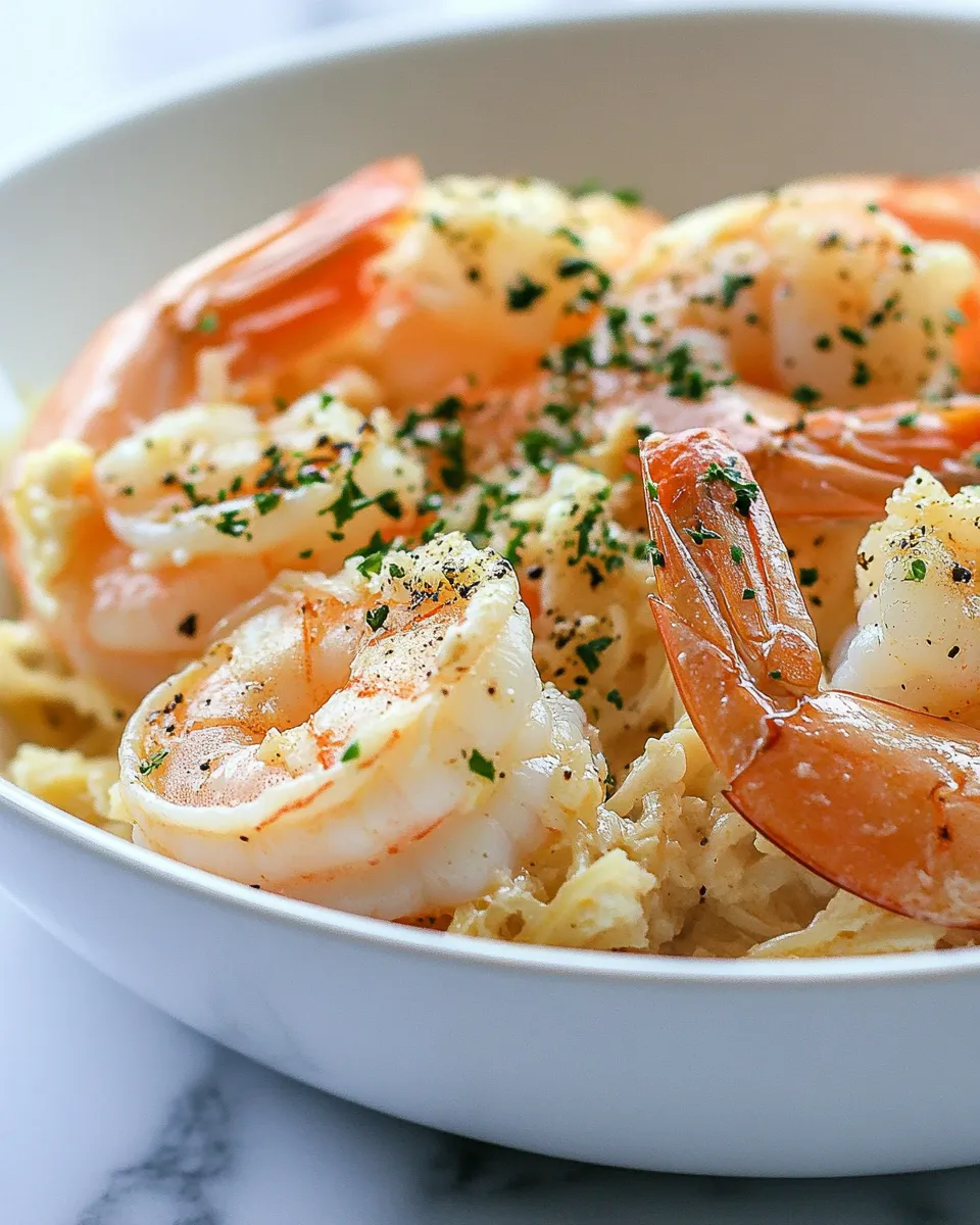 Easy Olive Garden Shrimp Christopher Copycat Recipe shot