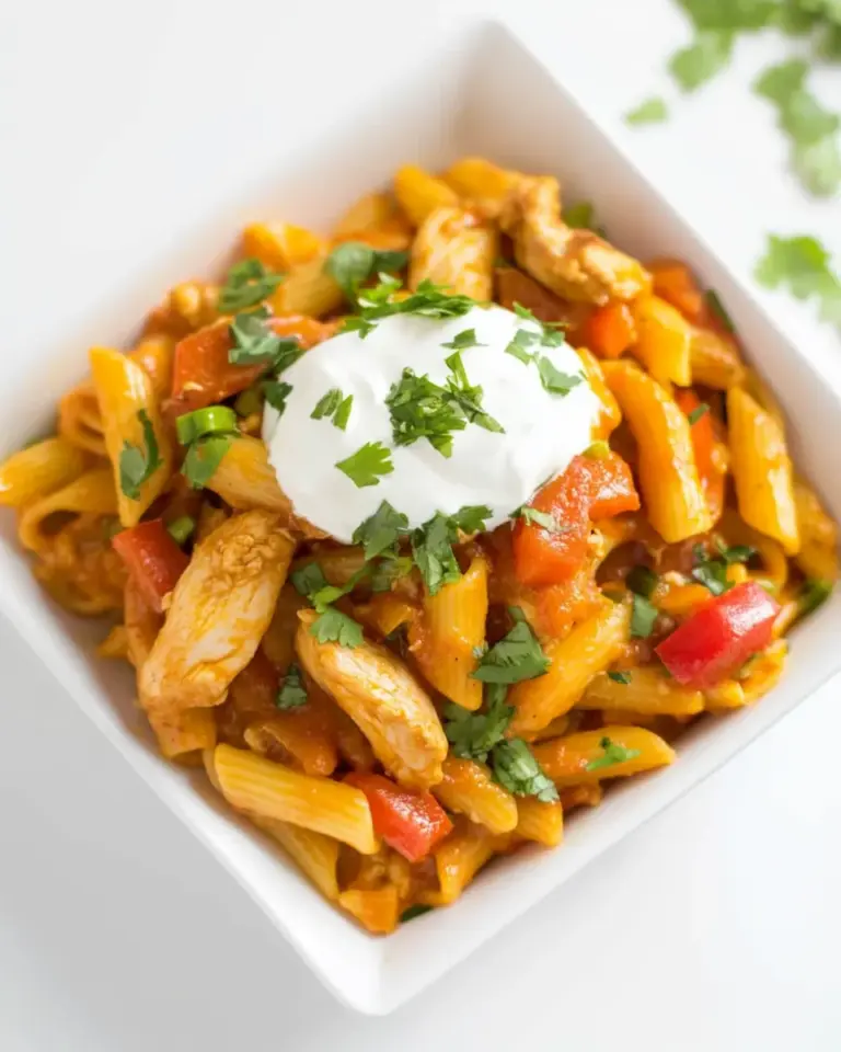 Easy One-Pan Chicken Fajita Pasta photo