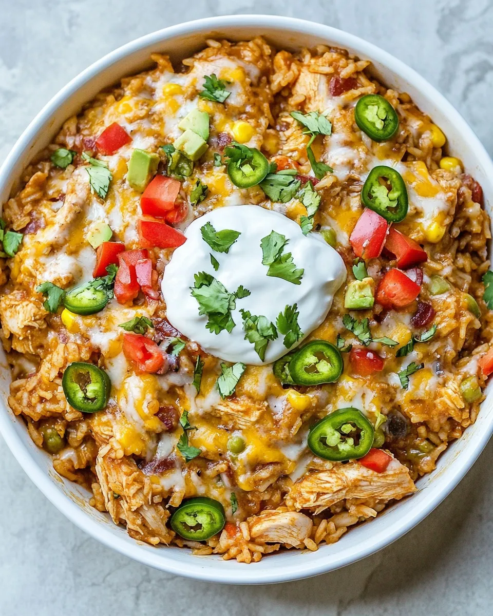 Delicious One-Pan Mexican Chicken and Rice image