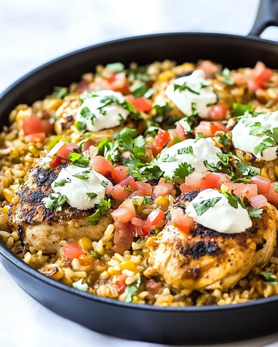 Quick One-Pan Mexican Chicken and Rice recipe photo