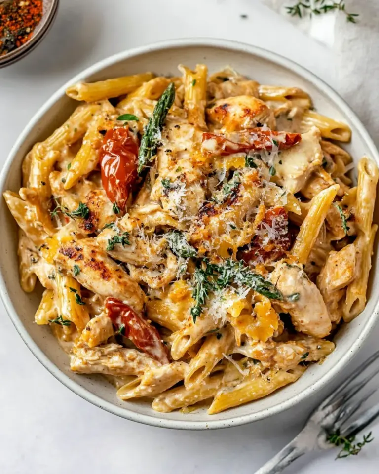 Classic One Pot Cajun Ranch Chicken Pasta. recipe image
