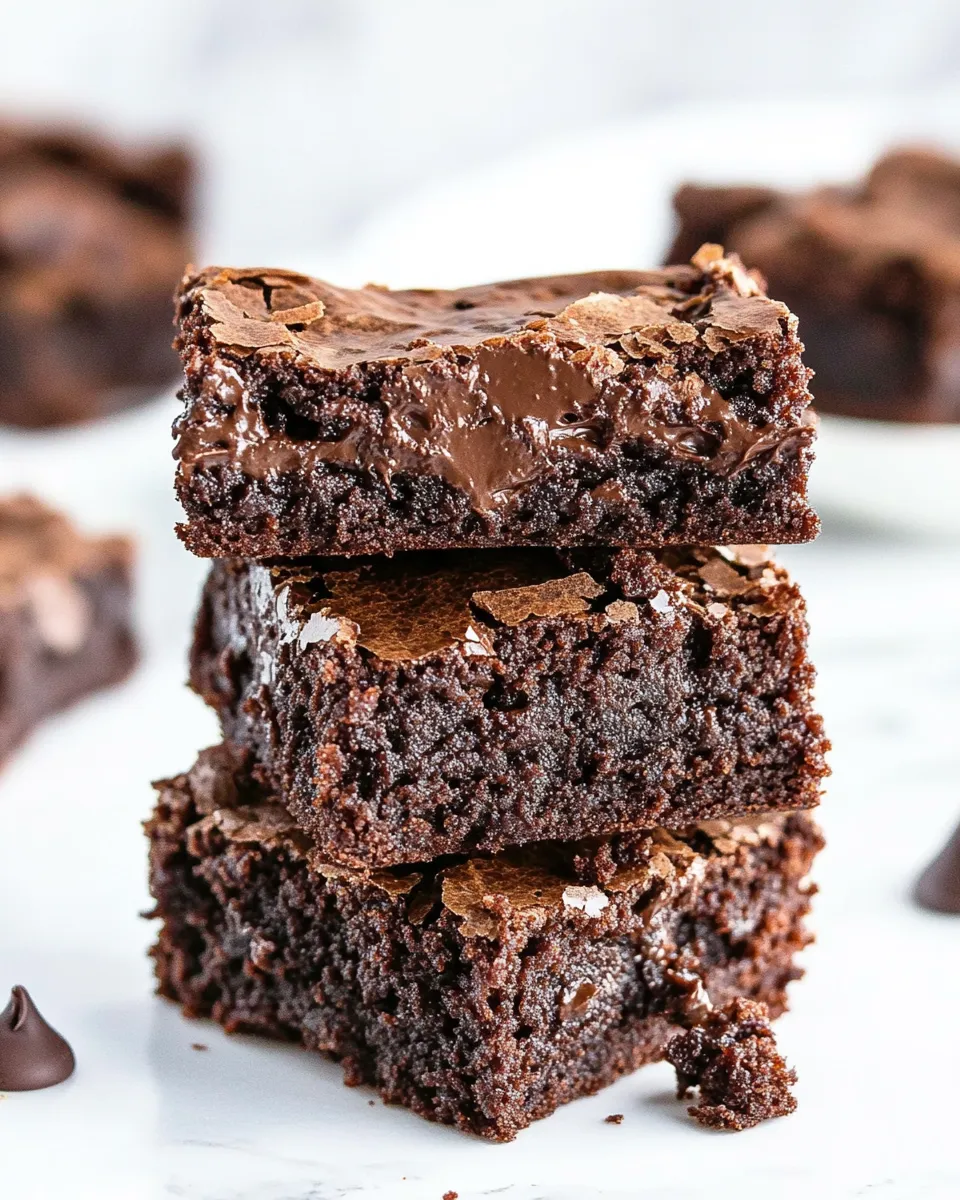 Classic Ooey Gooey Brownies image