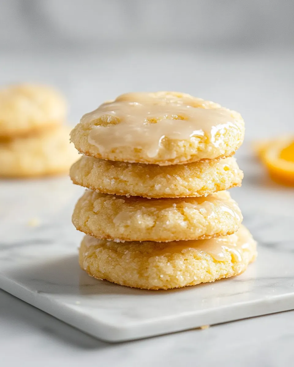 Classic Orange Cookies with Sweet Orange Glaze image