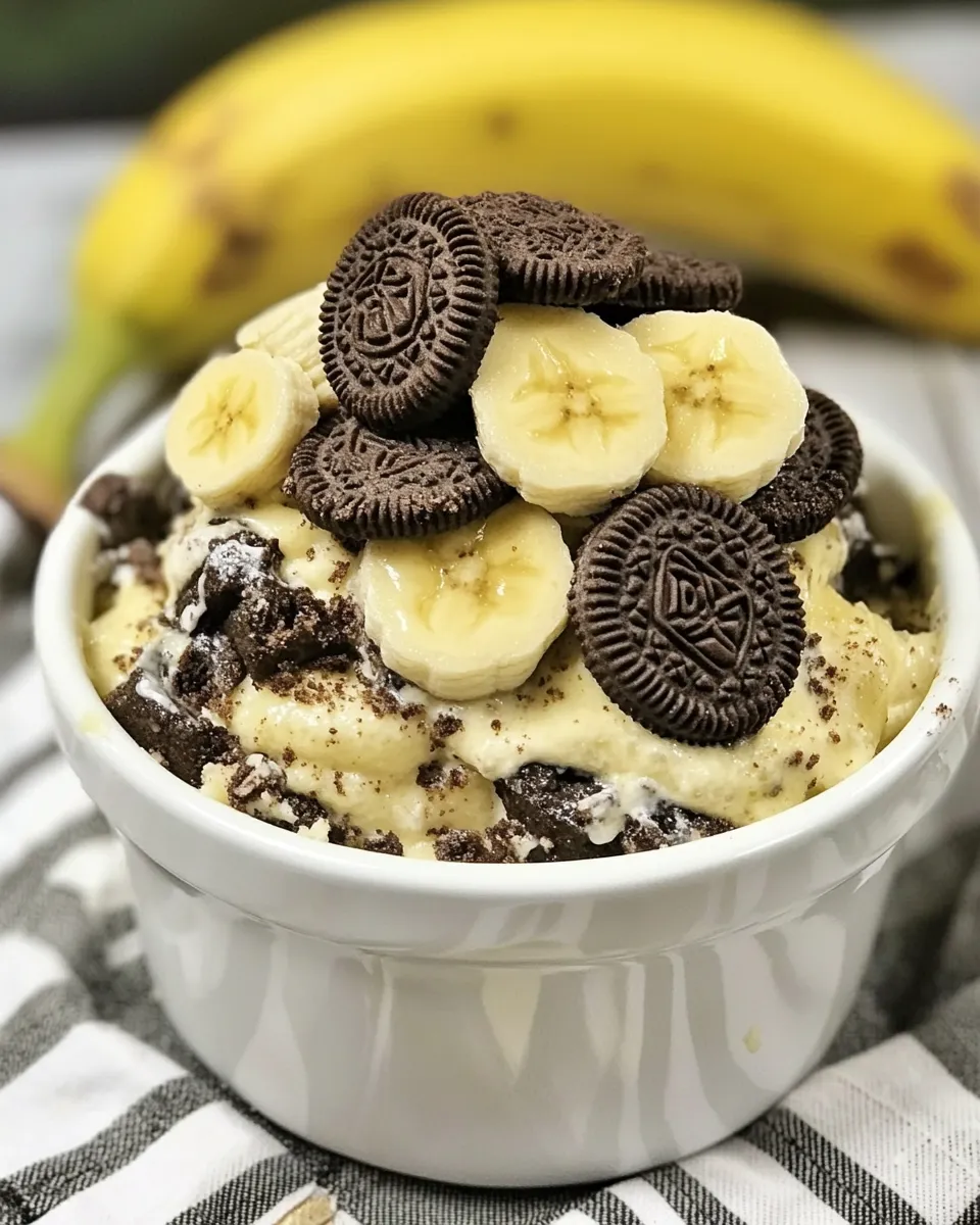 Easy Oreo Banana Pudding recipe photo