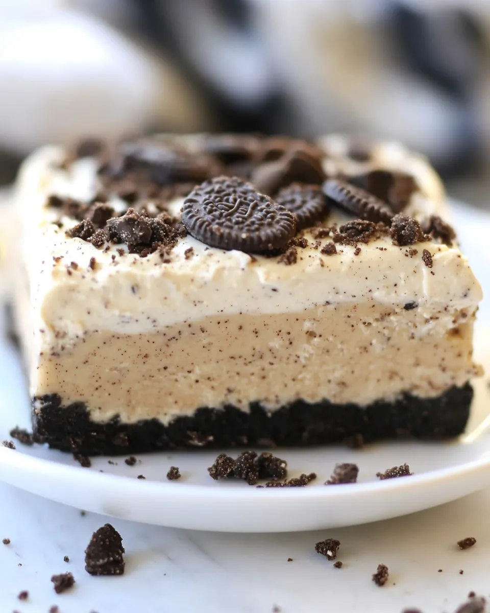 Homemade Oreo Peanut Butter Delight shot