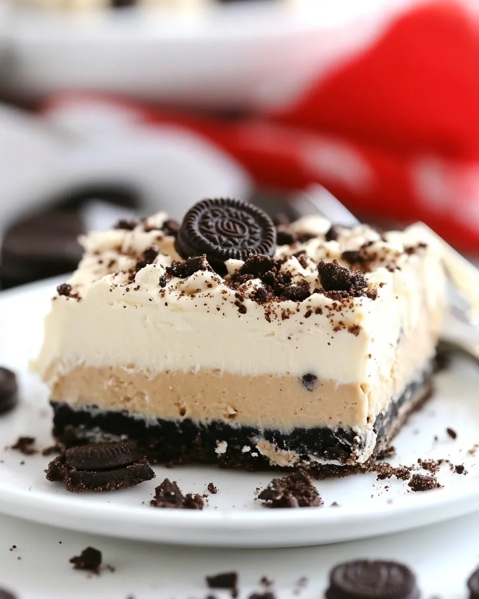 Delicious Oreo Peanut Butter Delight image