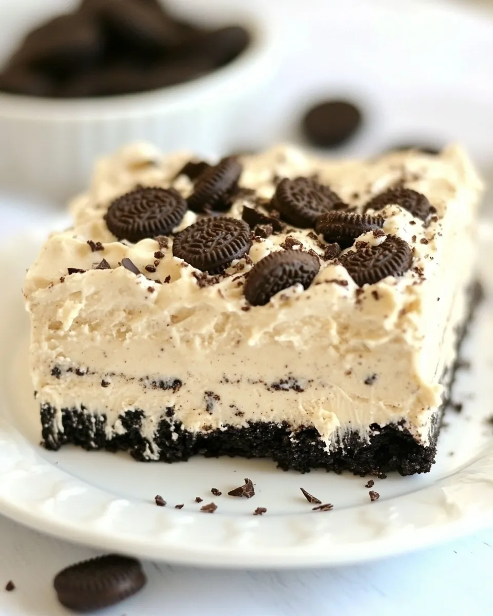 Tasty Oreo Peanut Butter Delight dish photo