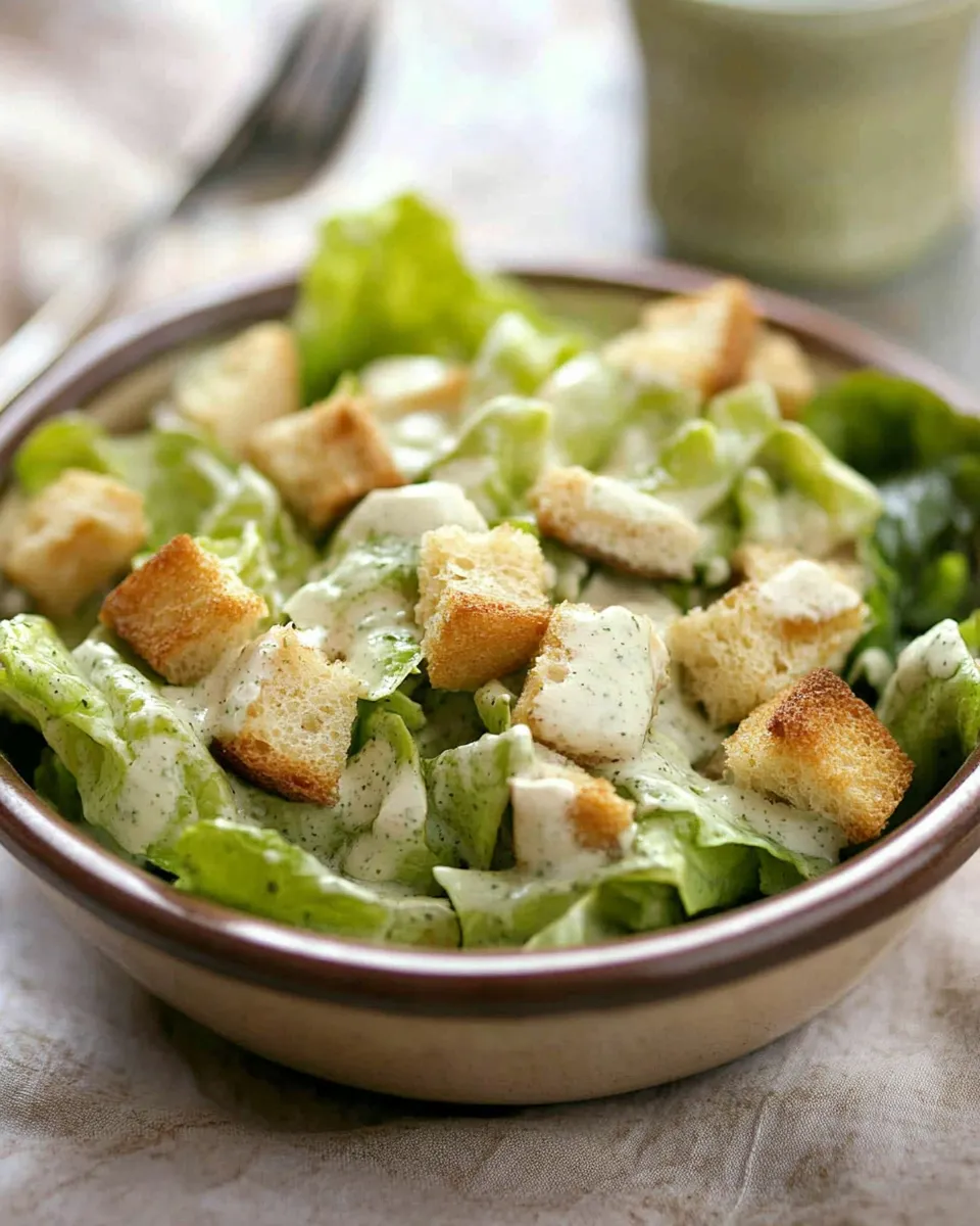 Classic Outback Steakhouse Caesar Salad Dressing Recipe (Perfect Copycat!) image