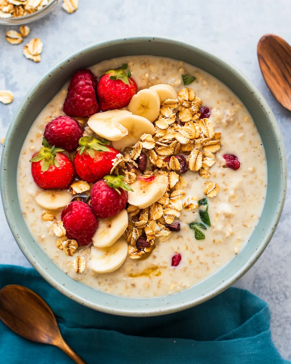 Easy Overnight Steel Cut Oats recipe photo