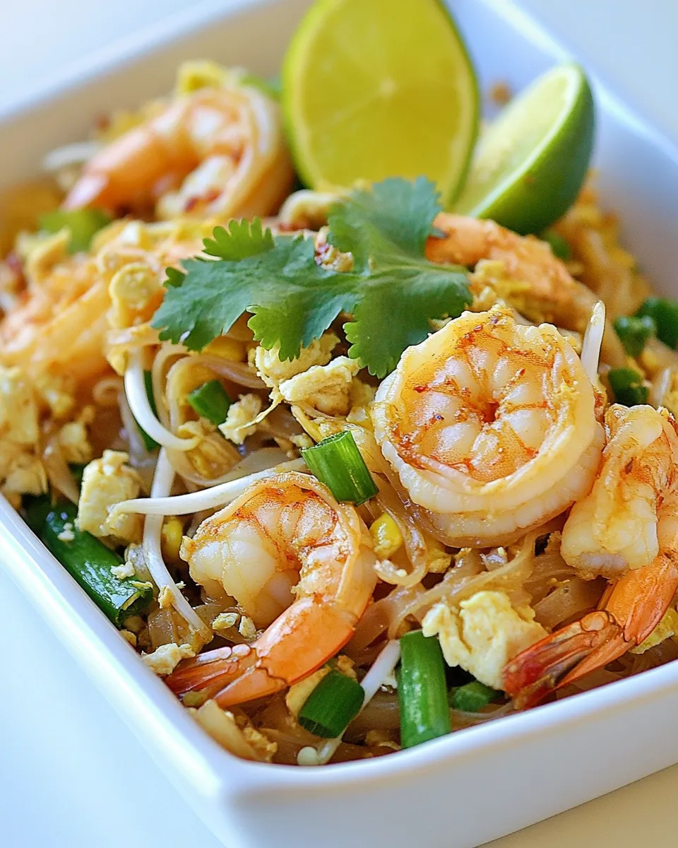 Delicious Pad Thai Shrimp image