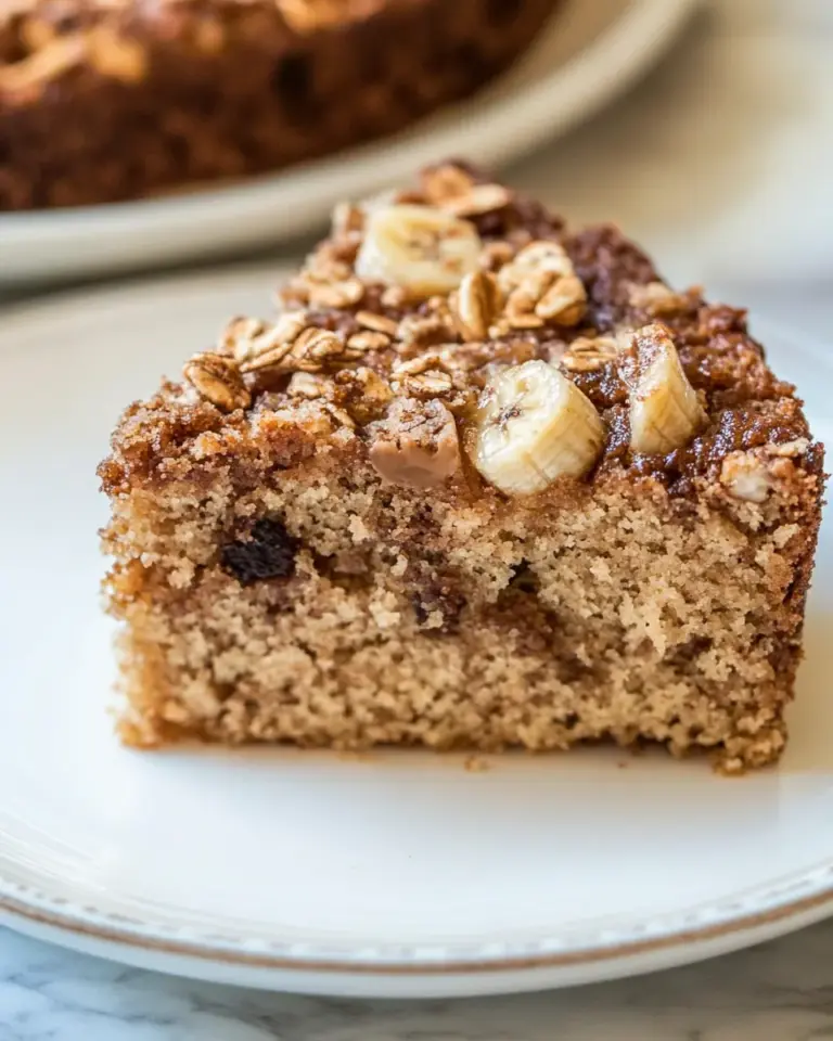 Homemade Paleo Banana Coffee Cake photo