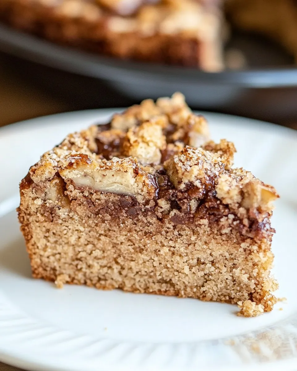 Delicious Paleo Banana Coffee Cake image