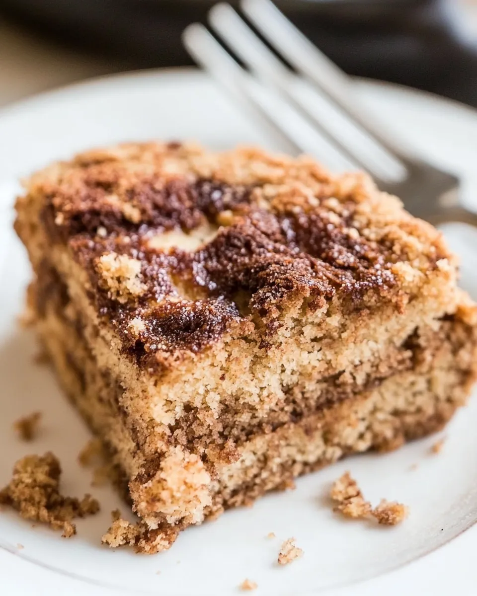 Easy Paleo Banana Coffee Cake recipe photo