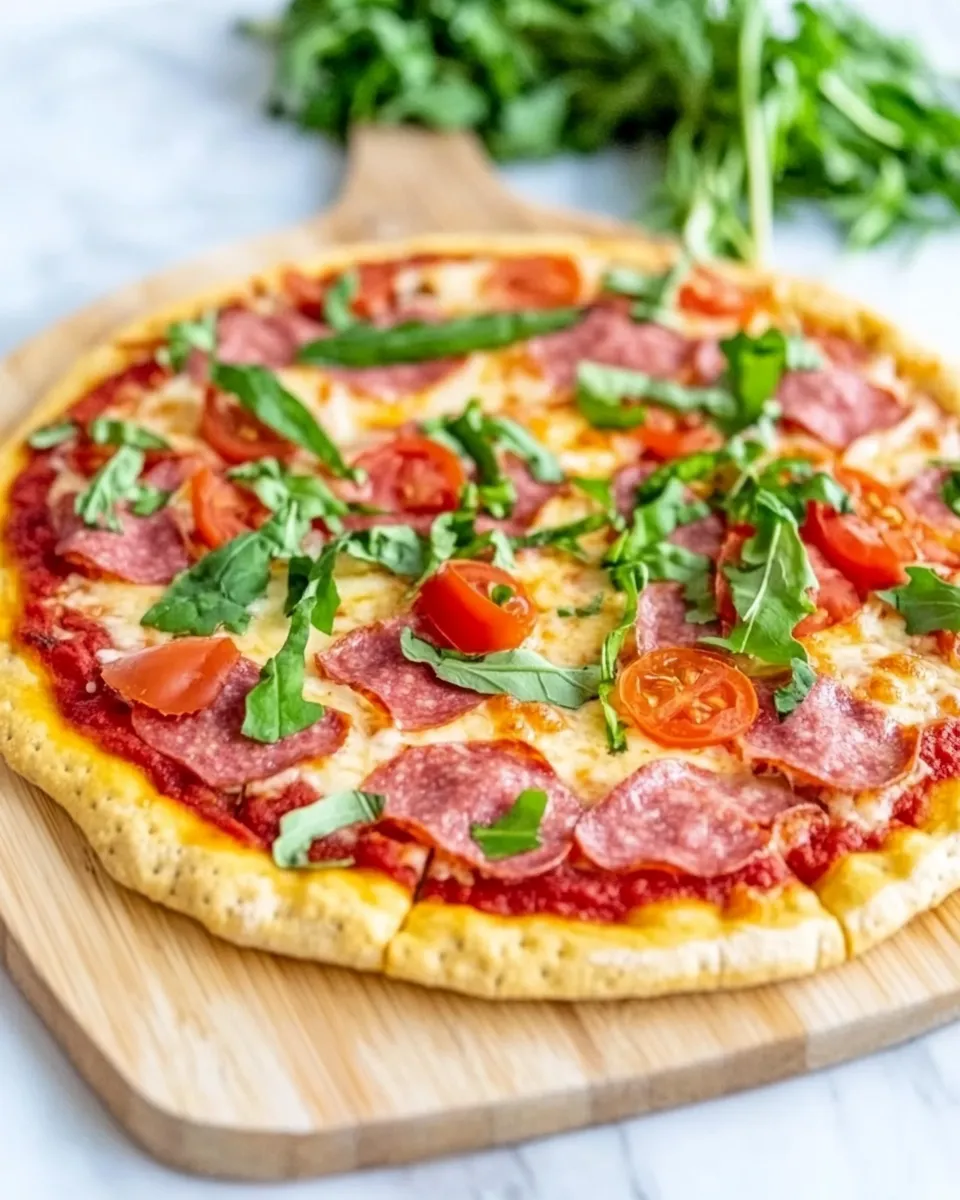 Tasty Paleo Pizza dish photo