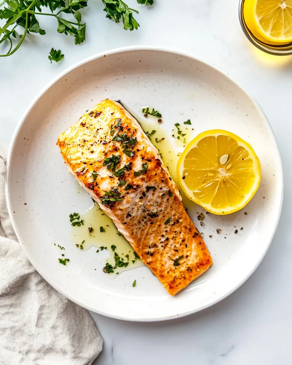 Easy Pan Seared Salmon recipe photo