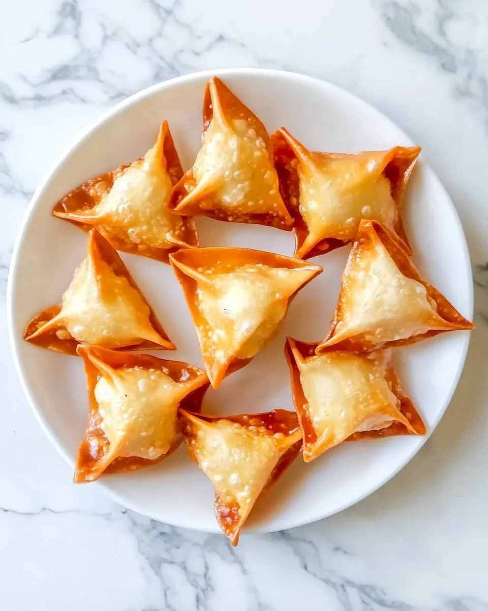 Delicious Panda Express Cream Cheese Rangoon Recipe dish photo