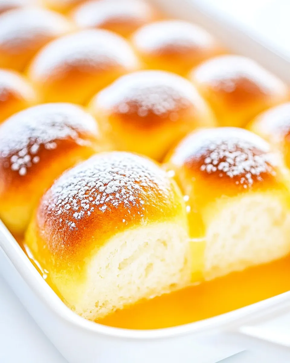 Delicious Parker House Rolls shot