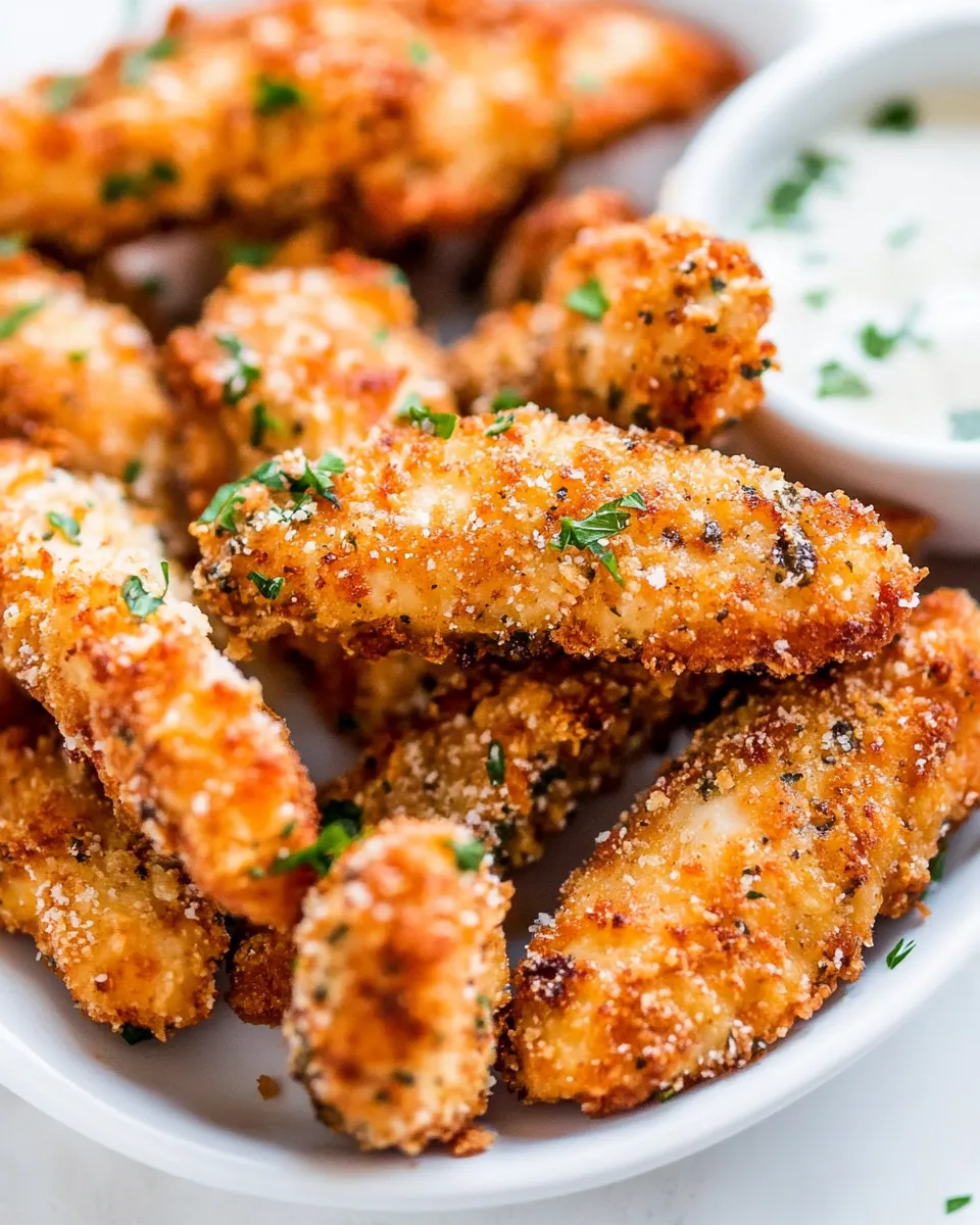Classic Parmesan Chicken Strips image