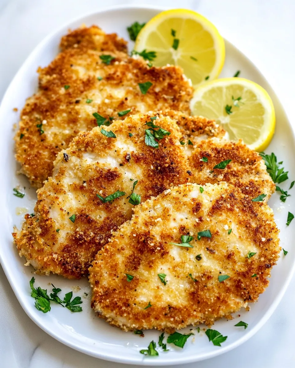 Classic Parmesan Crusted Chicken image