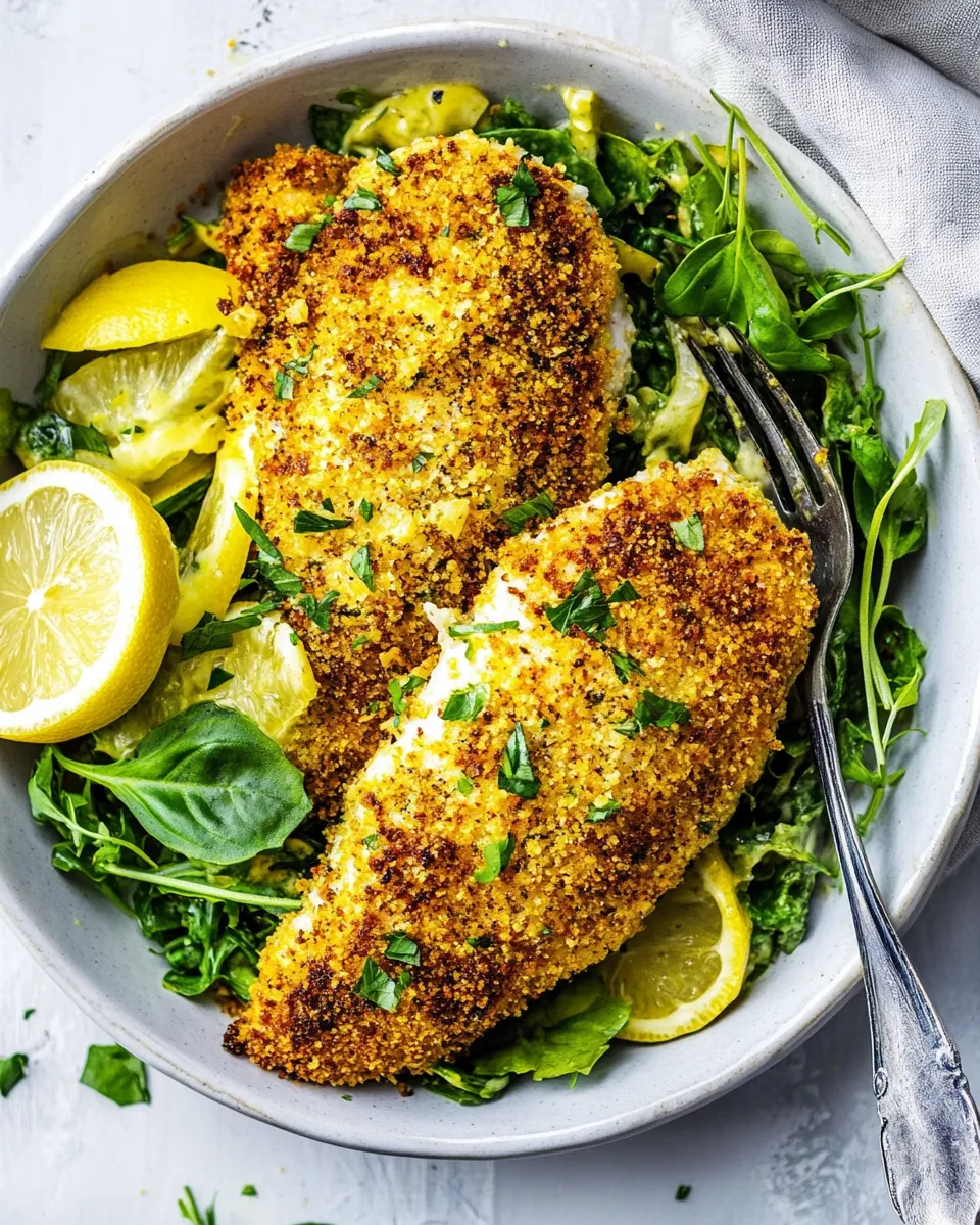Homemade Parmesan Crusted Tilapia Recipe photo