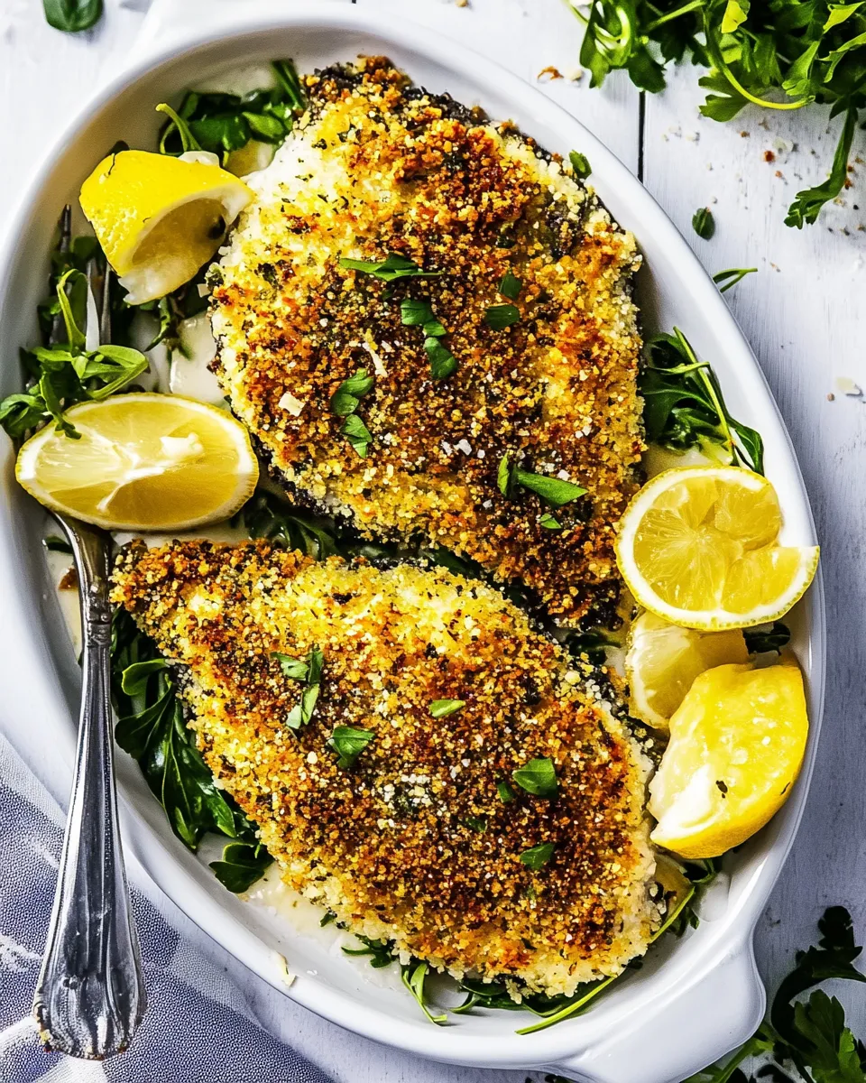 Delicious Parmesan Crusted Tilapia Recipe dish photo