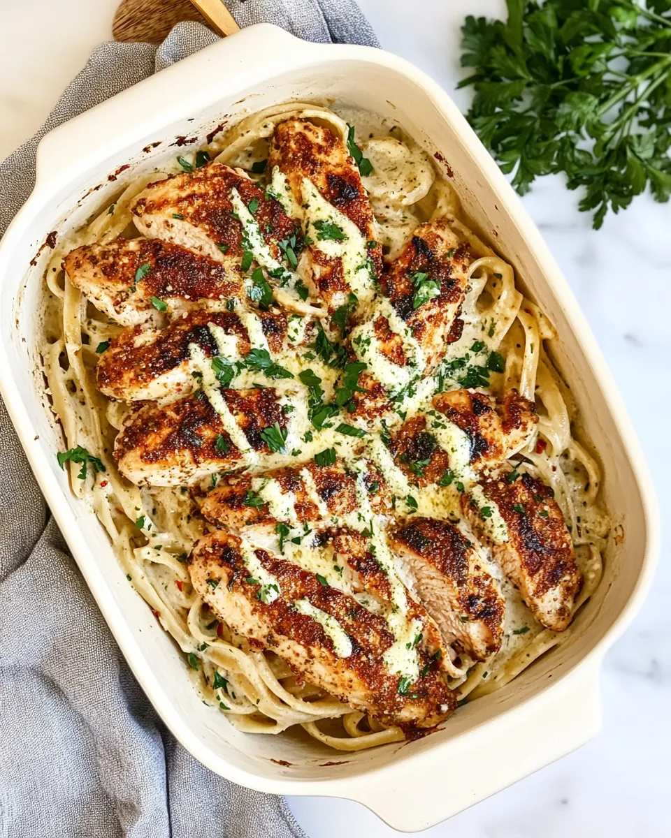 Classic Parmesan Garlic Chicken with Pasta image