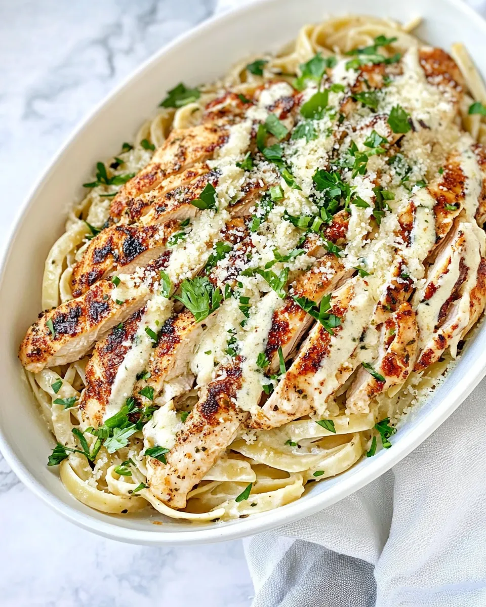 Easy Parmesan Garlic Chicken with Pasta recipe photo