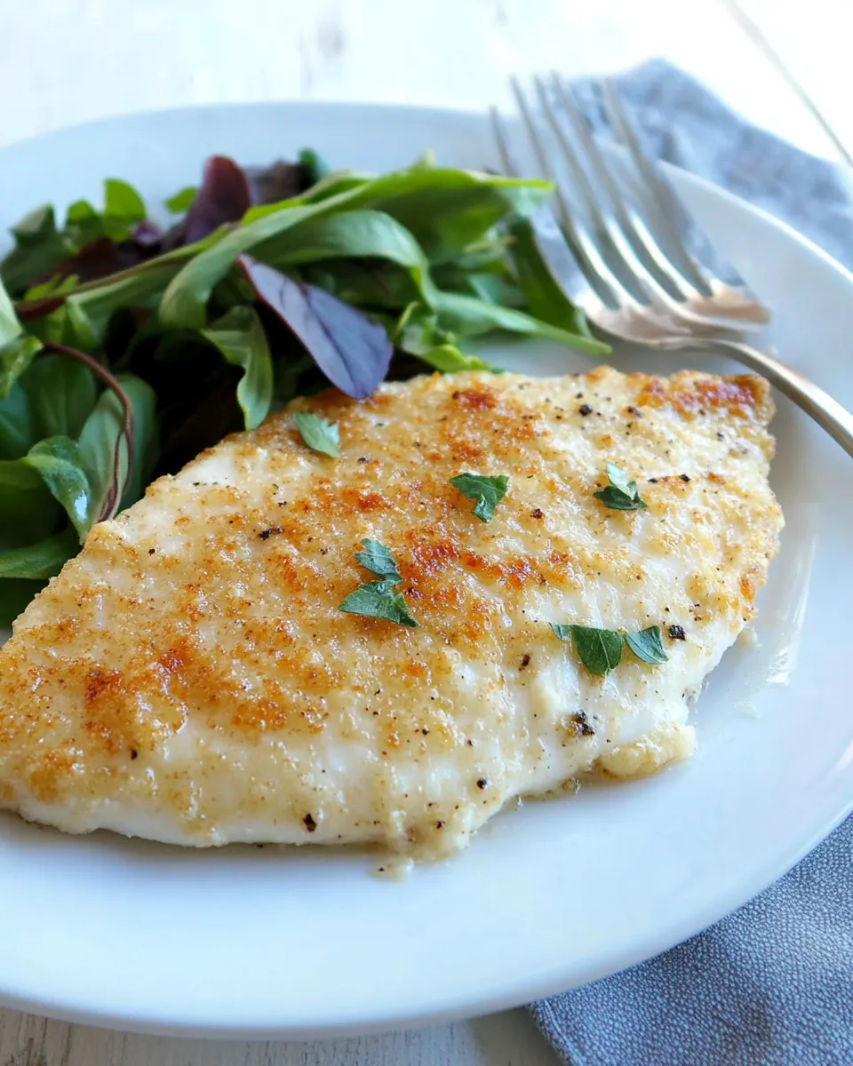 Easy Parmesan Tilapia image
