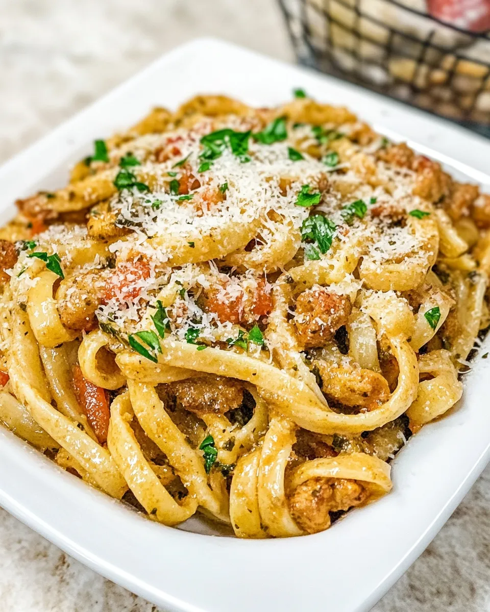 Delicious Pasta Carrabba shot