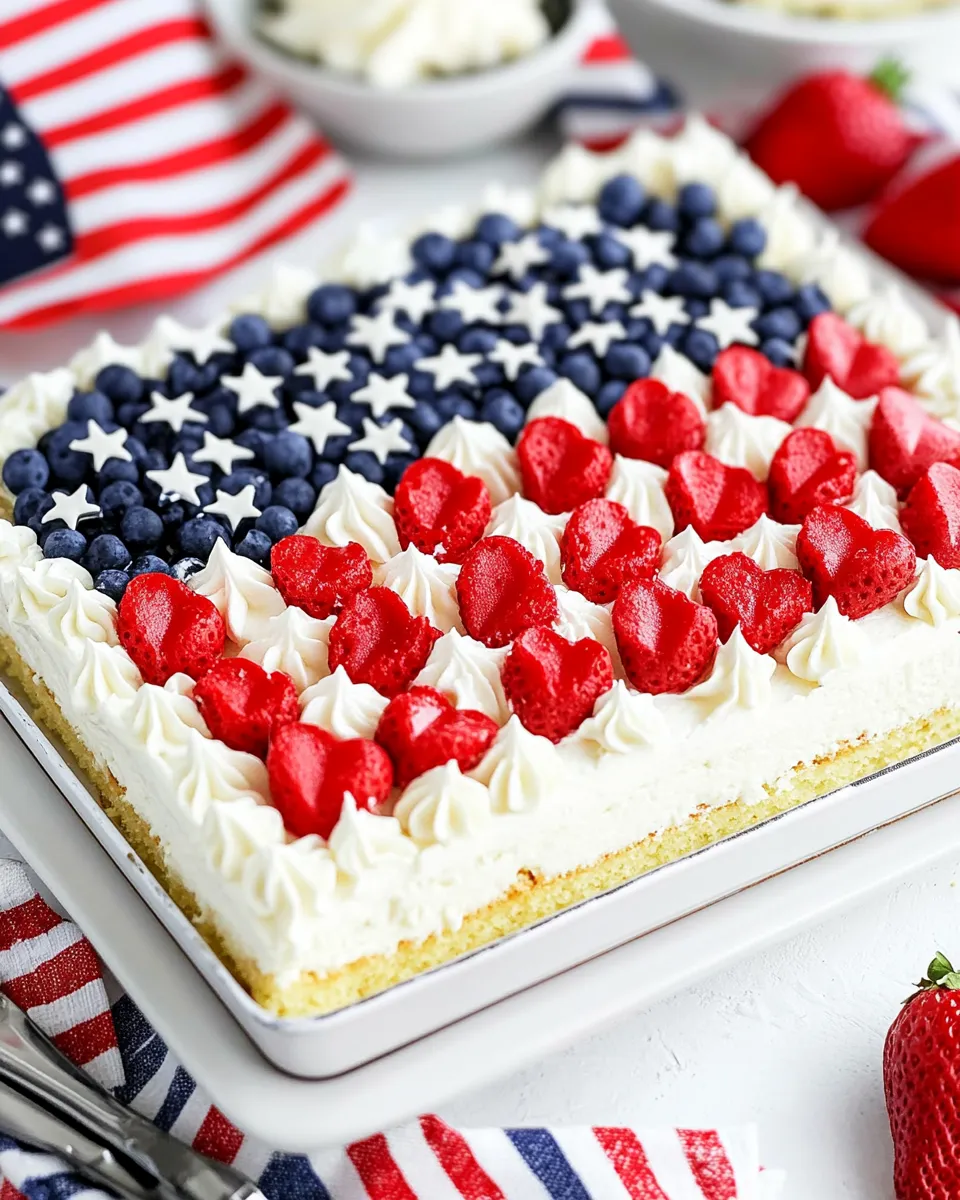 Easy Patriotic Poke Cake Recipe picture