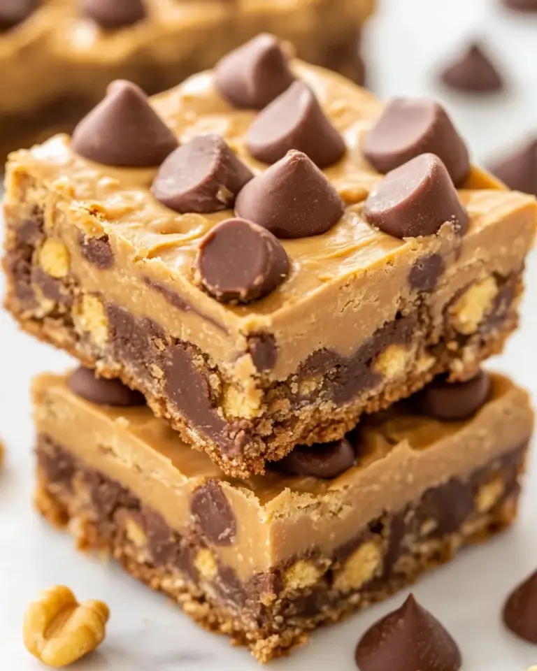 Homemade Peanut Butter Cup Peanut Butter Bars photo