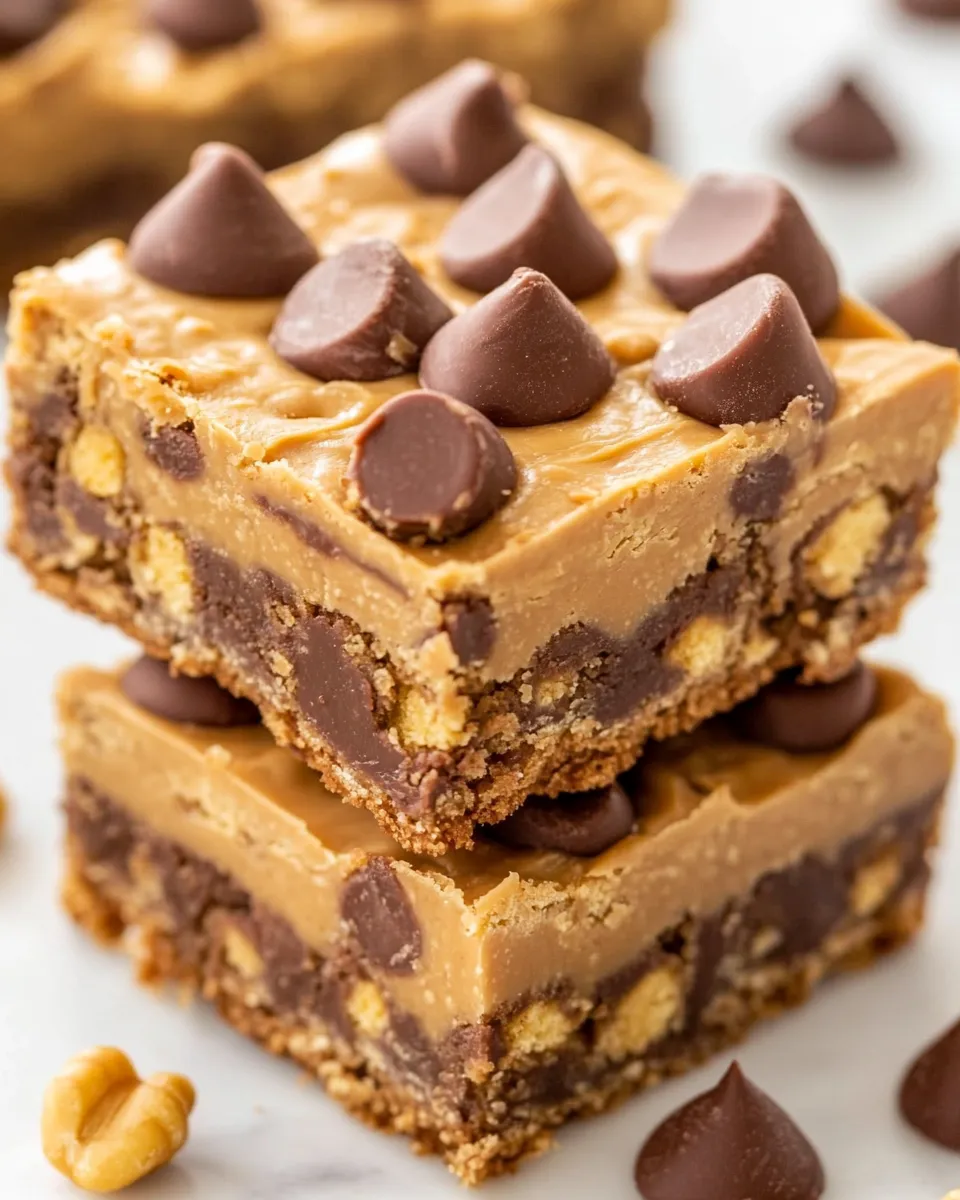 Homemade Peanut Butter Cup Peanut Butter Bars photo