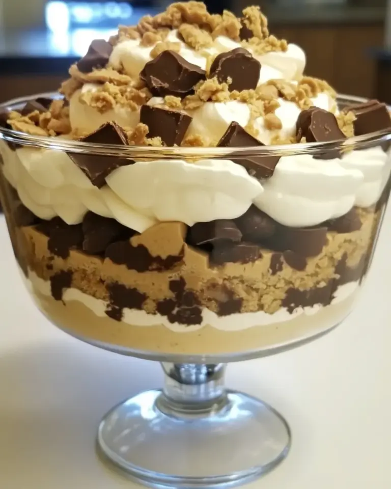Homemade Peanut Butter Cup Trifle photo