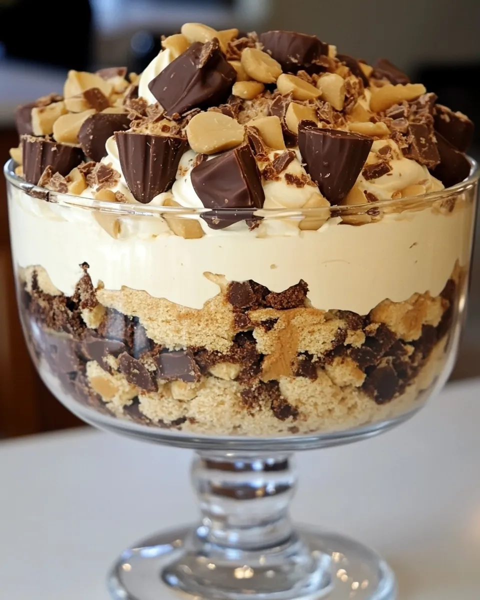 Classic Peanut Butter Cup Trifle image