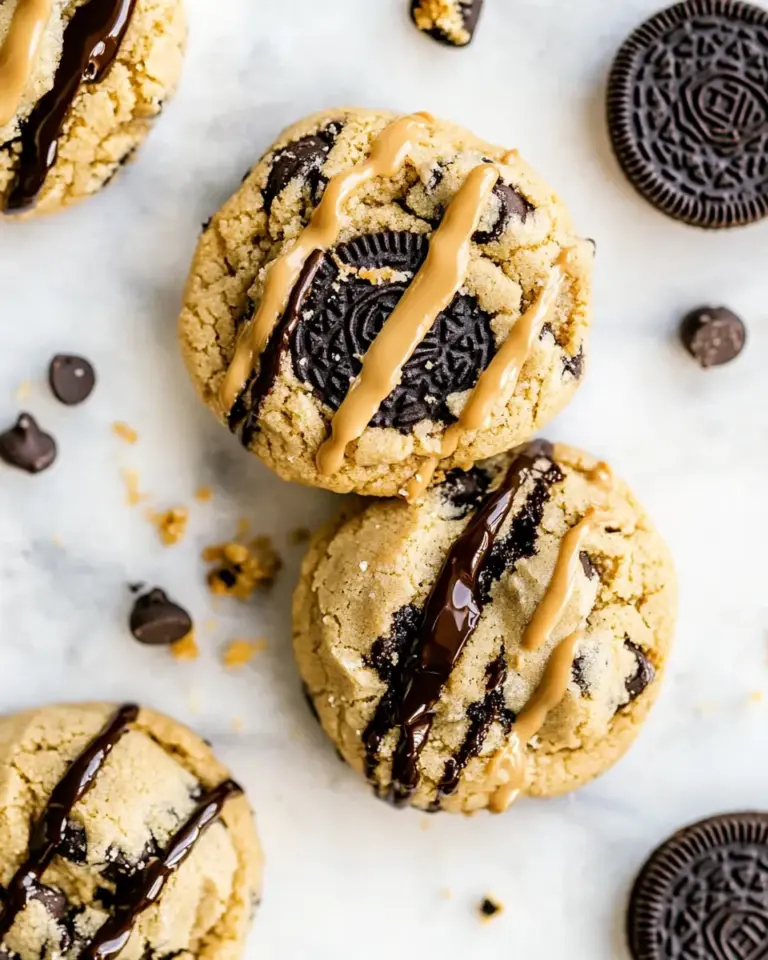 Homemade Peanut Butter Oreo Cookies photo