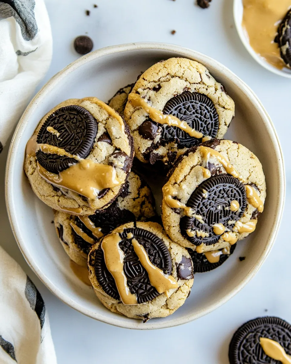 Delicious Peanut Butter Oreo Cookies shot
