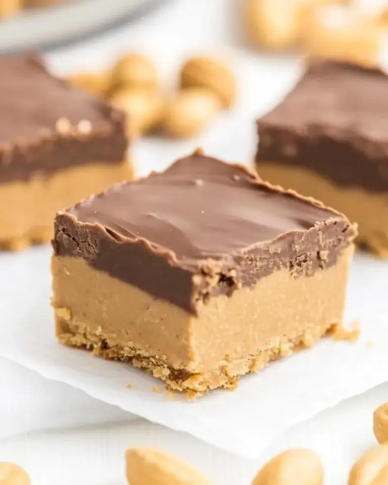 Homemade Peanut Butter Squares photo