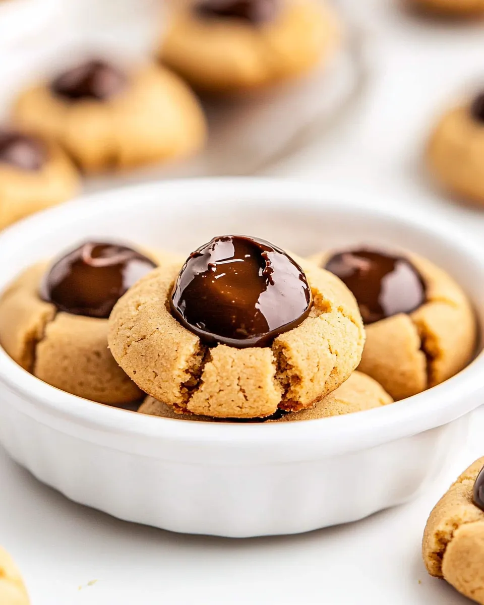 Classic Peanut Butter Thumbprint Cookies image