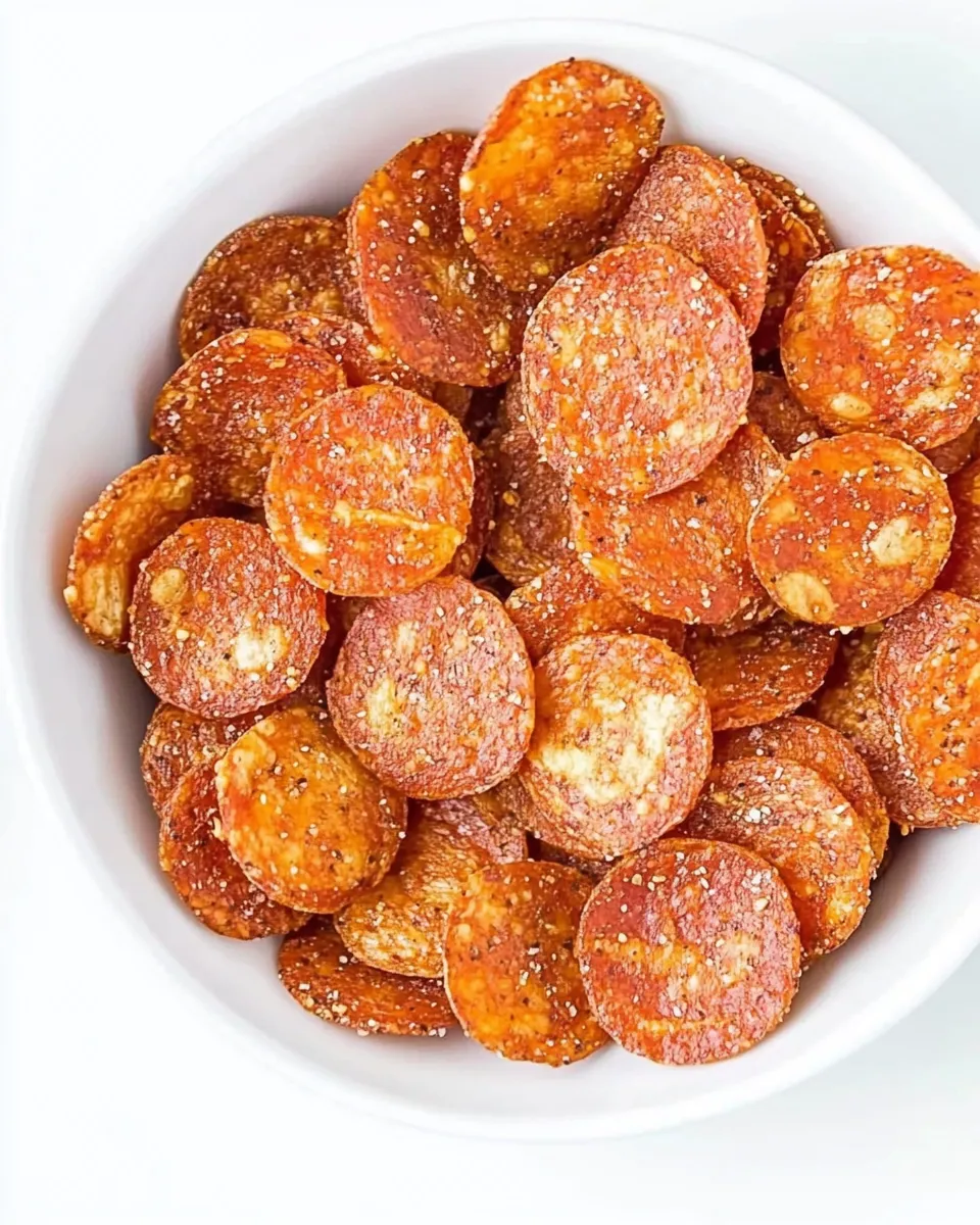 Homemade Pepperoni Chips photo