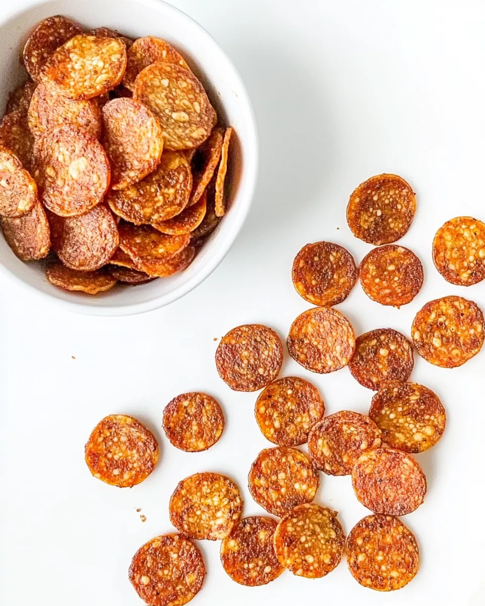 Easy Pepperoni Chips recipe photo