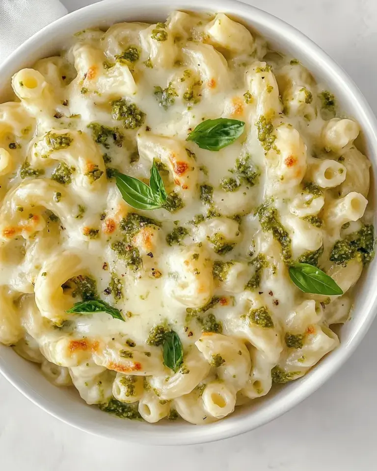 Homemade Pesto Havarti Macaroni photo