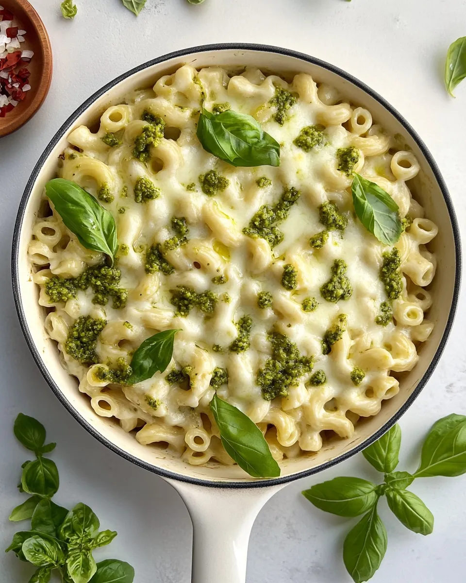 Delicious Pesto Havarti Macaroni image