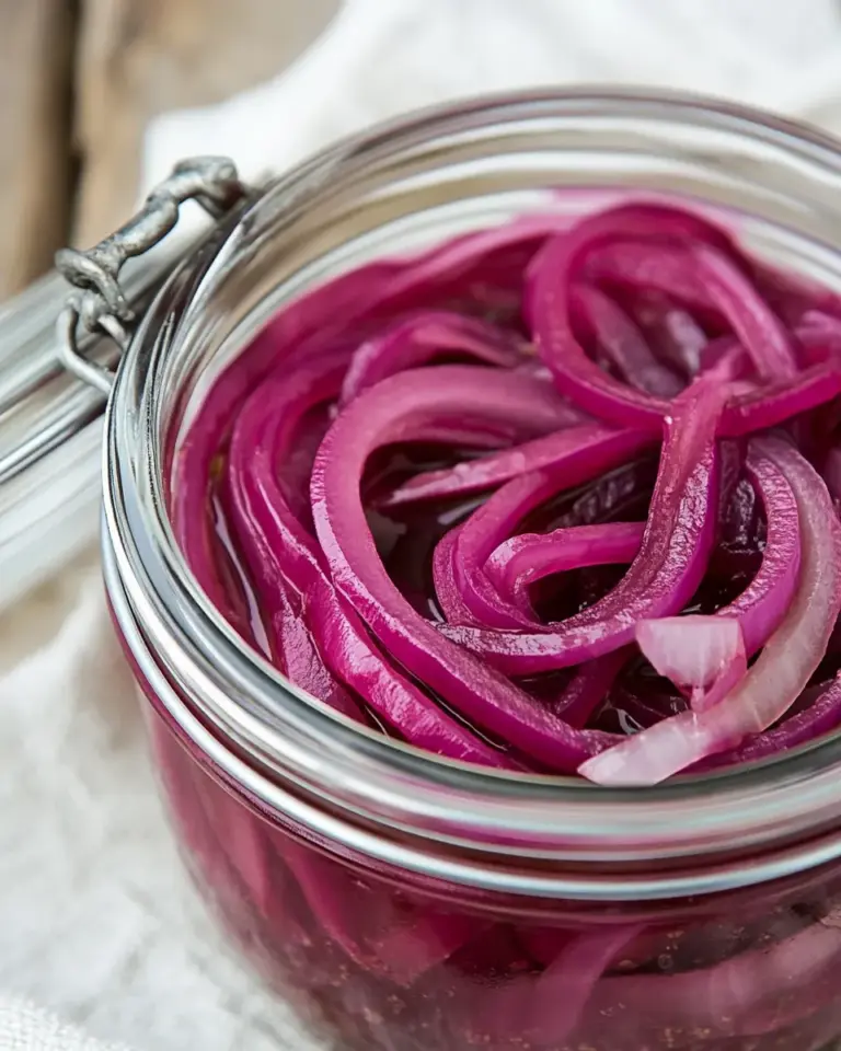 Homemade Pickled Red Onions recipe photo