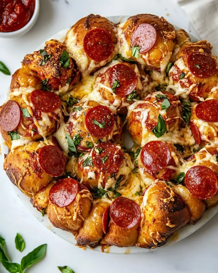 Homemade Pizza Monkey Bread photo
