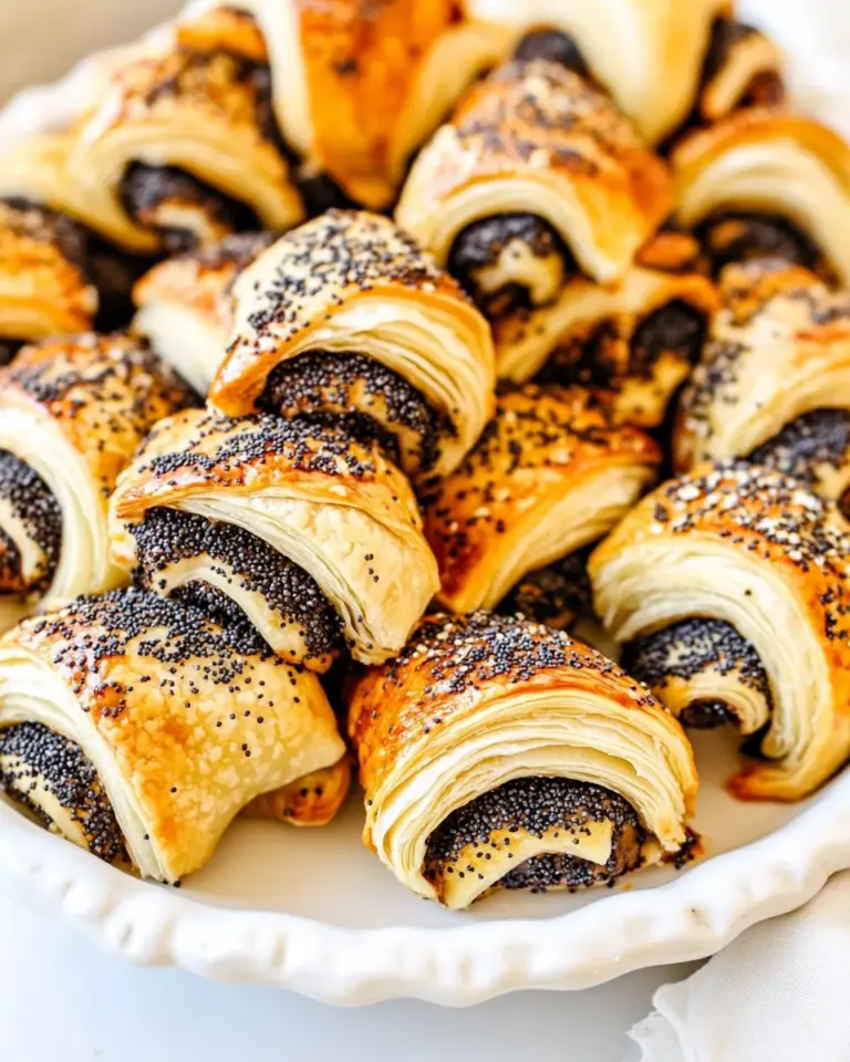Homemade Poppy Seed Rugelach photo