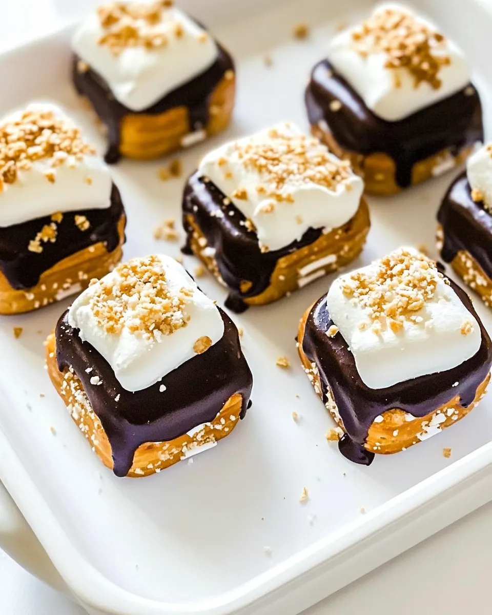 Classic Pretzel Smores Bites image