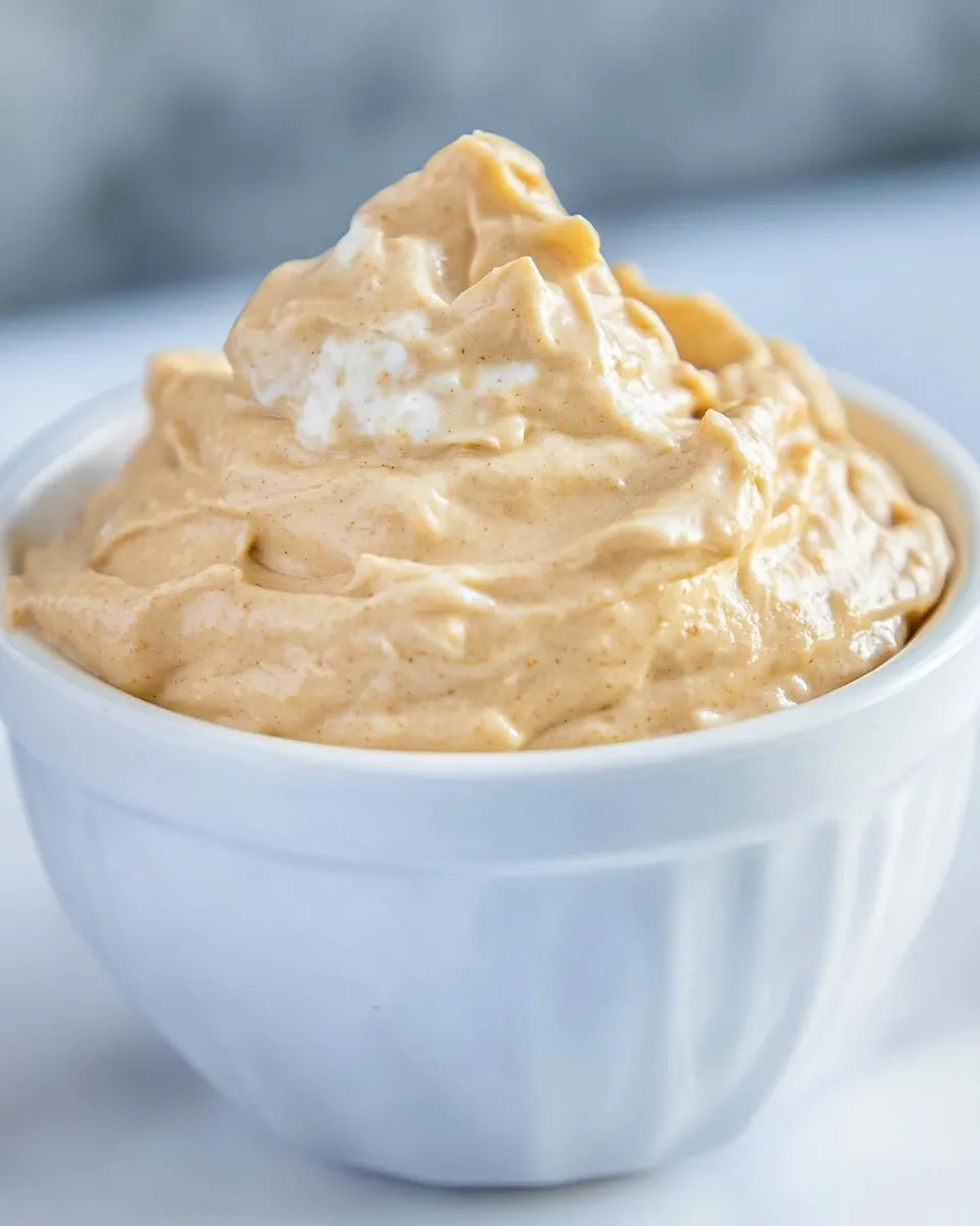 Delicious Protein Peanut Butter Dip shot